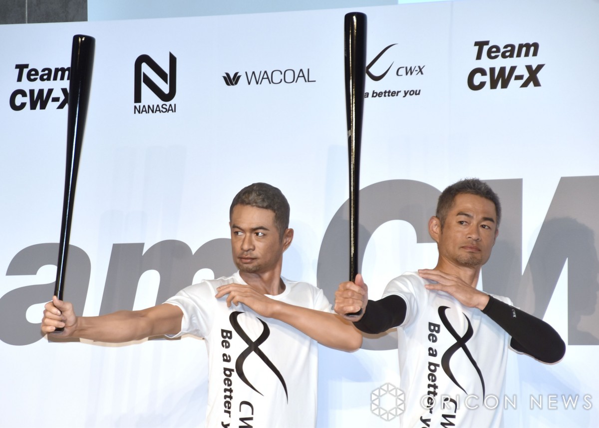 イチロー、イチローマネキンのリアルさに驚き 360度カメラで撮影中に