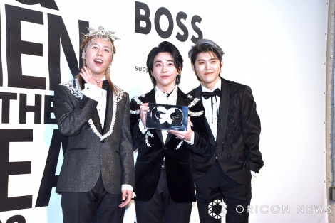 wGQ MEN OF THE YEAR2023xfBAtHgR[ɓoꂵMrs.GREEN APPLE (C)ORICON NewS inc. 