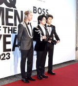 wGQ MEN OF THE YEAR2023xfBAtHgR[ɓoꂵMrs.GREEN APPLE (C)ORICON NewS inc. 