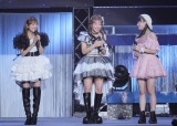 モーニング娘。’23横浜アリーナ公演でOGと現役が共演(左から)石川梨華、辻希美、北川莉央 