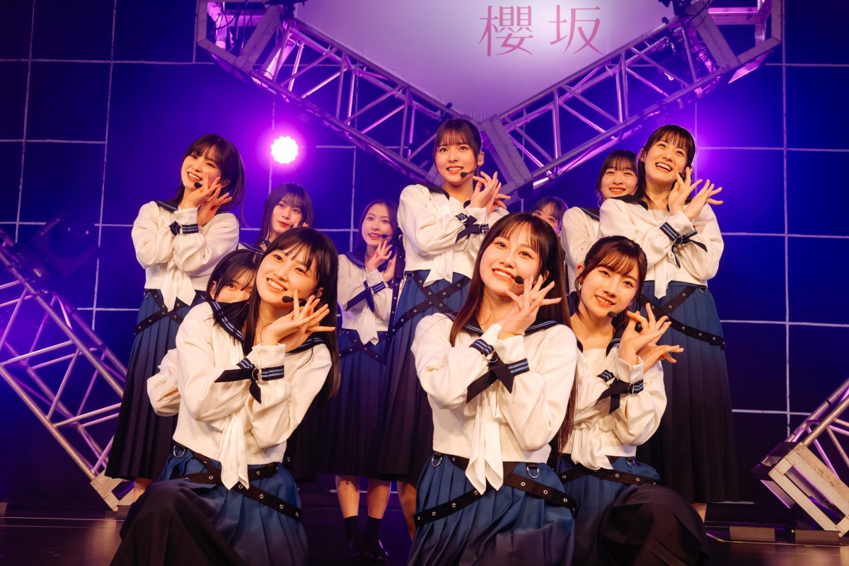 会場限定　櫻坂46 三期生　ポスター　3期生ライブ　アーティスト写真 櫻坂46 「三期生ライブ」SPECIAL SITE