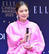 『ELLE CINEMA AWARDS 2023』授賞式に出席した松岡茉優 （C）ORICON NewS inc. 