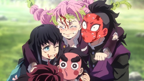 �e���r�A�j���u�S�ł̐n�v���b��̗��҂̏�ʃJ�b�g 