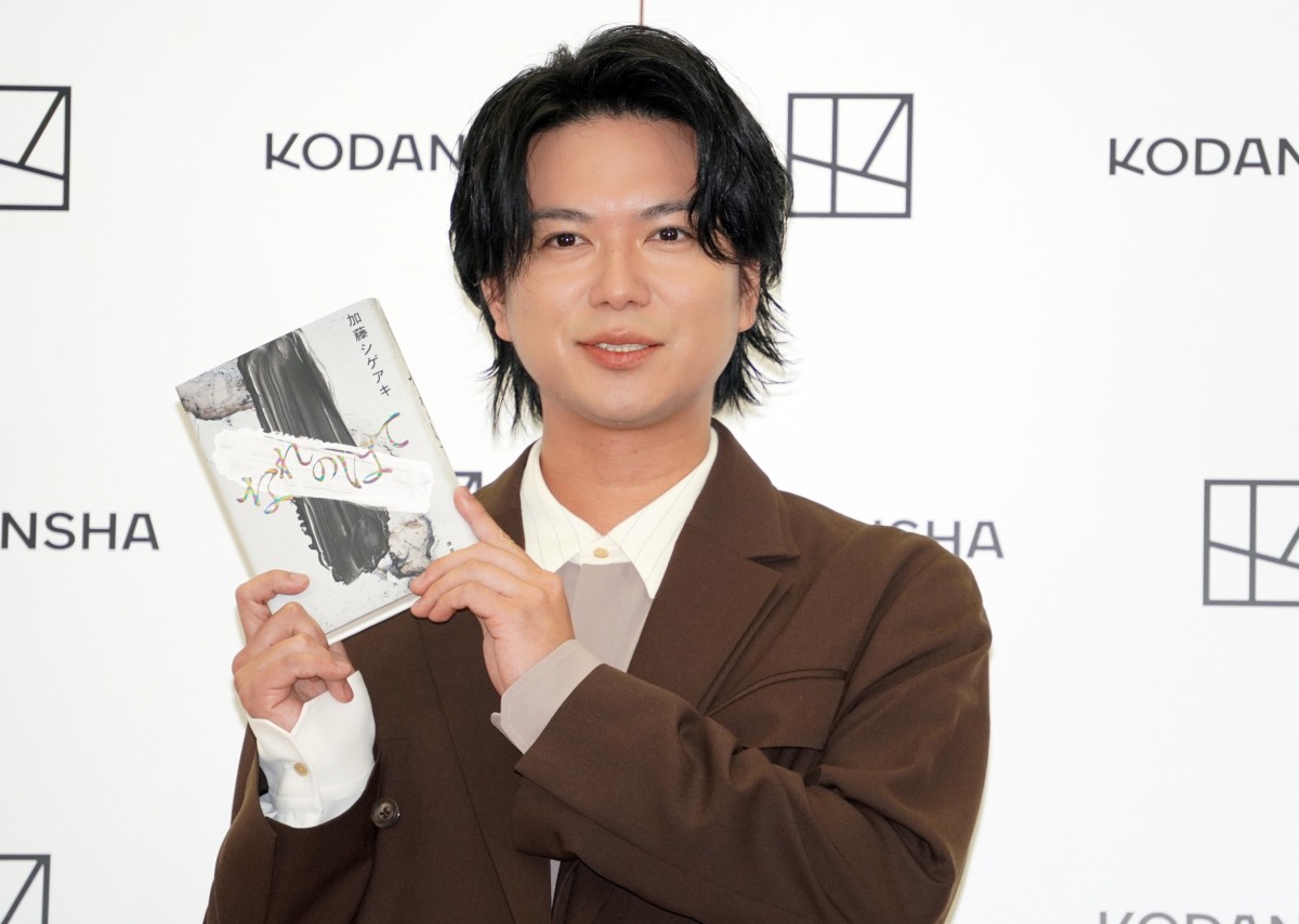 NEWS加藤シゲアキ、2作連続で直木賞候補に 心境明かす「素直に