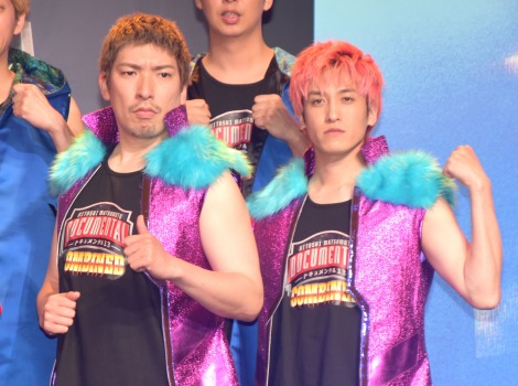 �wHITOSHI MATSUMOTO Presents �h�L�������^���x�V�[�Y��13�R���o�C���h�z�M�L�O�C�x���g�ɓo�ꂵ��EXIT�i������j ��񂽂�[�B�A���ߑ���iC�jORICON NewS inc. 