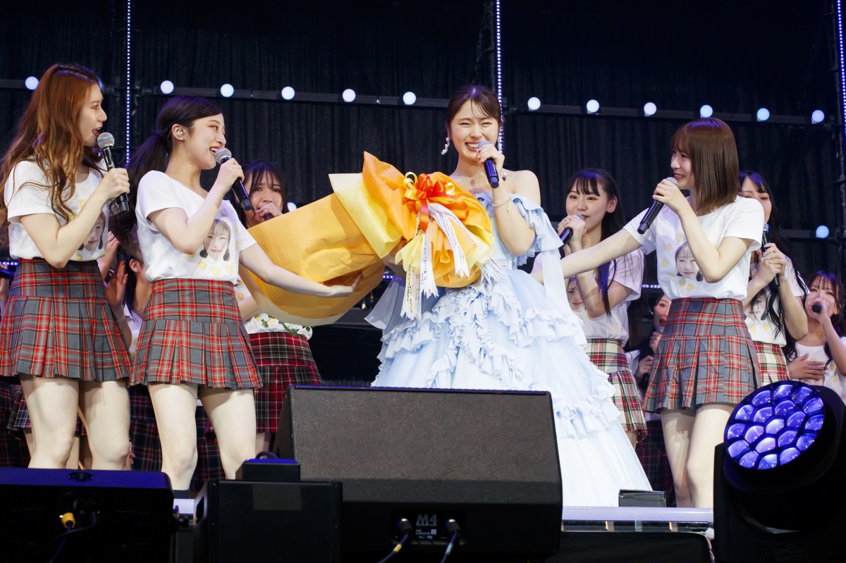 NMB48・渋谷凪咲、卒コンラスト公演で“本物の涙” 11年のアイドル活動に