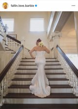 �u���̃r�b�N�s�[�`�ɓB�t���̕v�����āA���̃h���X�ɂ��Đ����������Ɗm�M���܂����v�@������񍐂����t�H�[�������u�E�o�[�r�[�@�i�ʐ^�̓C���X�^�O�������j 