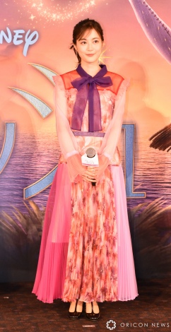 映画『ウィッシュ』公開記念舞台あいさつに登場した生田絵梨花 （C）ORICON NewS inc. 