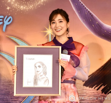 映画『ウィッシュ』公開記念舞台あいさつに登場した生田絵梨花 （C）ORICON NewS inc. 