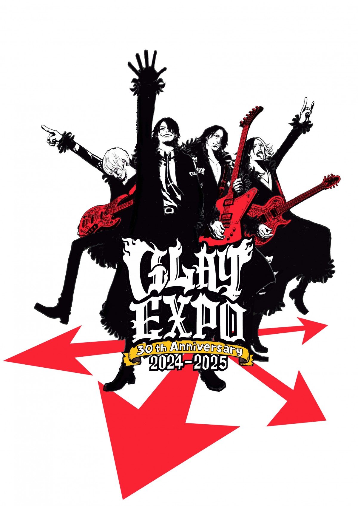 GLAY 30周年テーマは「GLAY EXPO」 『ONE PIECE』尾田栄一郎氏がキービジュアル描く スケジュール一部解禁も | ORICON  NEWS