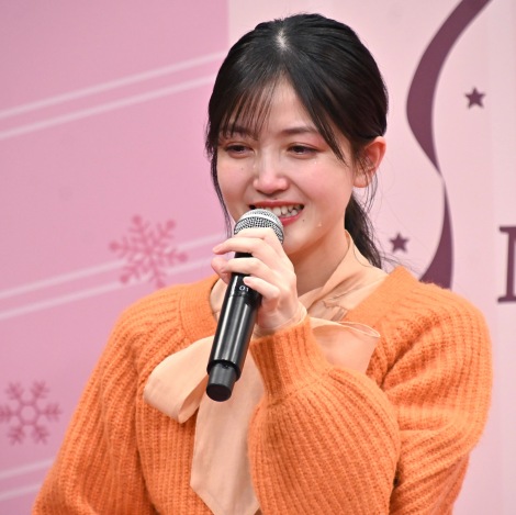 『第49回ラジオ・チャリティ・ミュージックソン』完走記者会見に出席した久保史緒里 （C）ORICON NewS inc. 