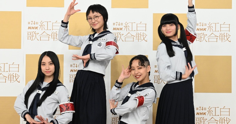 紅白リハ】新しい学校のリーダーズ、トップバッターに意気込み 首振り