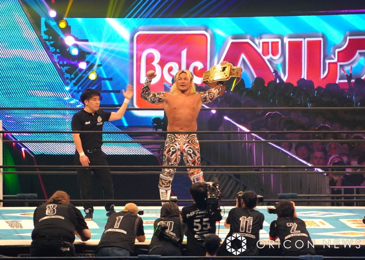 ВAC㏉IO=wWRESTLE KINGDOM 18 in h[x2 (C)ORICON NewS inc. 