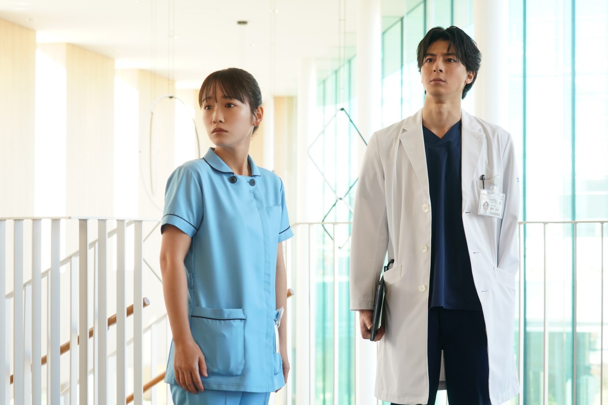 新人ナースエイド”川栄李奈、“天才外科医”と初回から衝突 高杉真