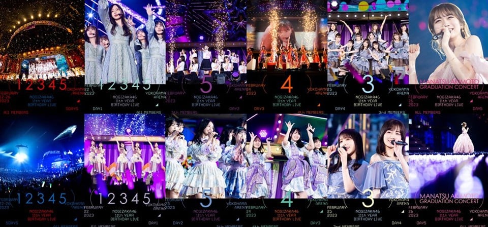 乃木坂46『11thバスラ』Blu-ray＆DVD ジャケット写真12種一挙