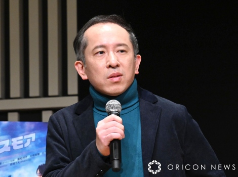 舞台『鴨川ホルモー、ワンスモア』合同取材会に登場した万城目学 （C）ORICON NewS inc. 