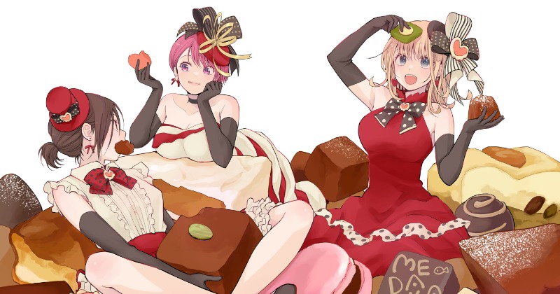 黒岩メダカに私の可愛いが通じない』バレンタインイラスト公開