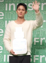 �wINNISFREE�x�V�X��PR���\��ɓo�ꂵ��SEVENTEEN�EMINGYU �iC�jORICON NewS inc. 