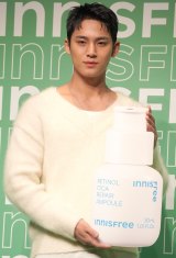 �wINNISFREE�x�V�X��PR���\��ɓo�ꂵ��SEVENTEEN�EMINGYU �iC�jORICON NewS inc. 