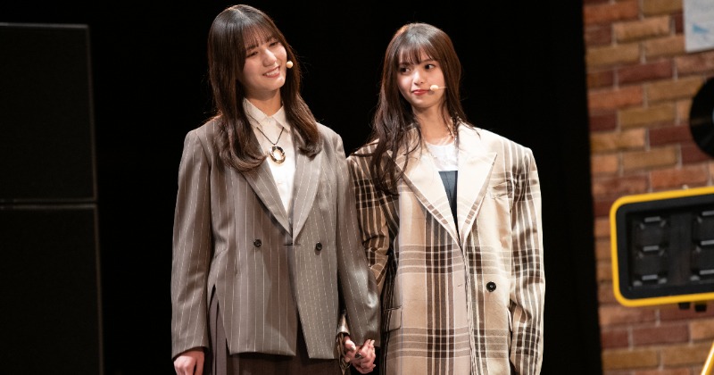 ハマスカ生放送部』齋藤飛鳥＆日向坂46小坂菜緒が手をつなぎ大奮闘