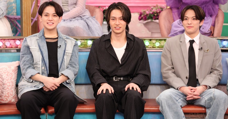 Travis Japan宮近海斗＆松田元太＆松倉海斗の恋愛観に女性タレントたち