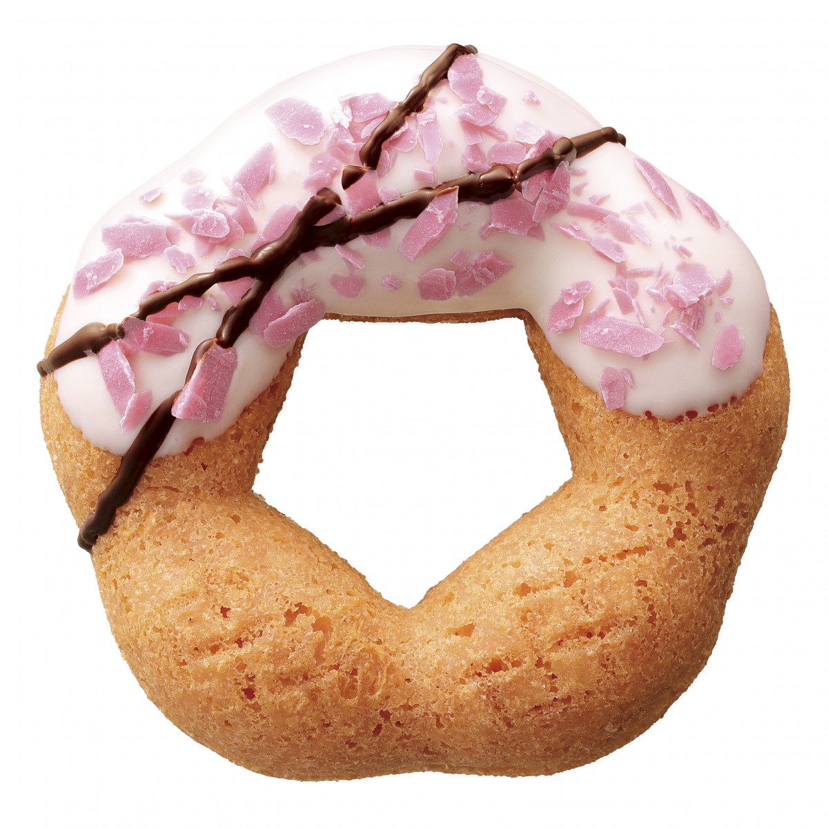 ミスタードーナツの“春の定番”今年も登場 美しい「舞い桜」が仲間入り