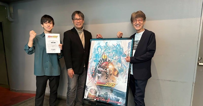 田崎竜太監督＆白倉伸一郎P、『仮面ライダー555』20周年記念作への思い “木場”泉政行さんへ黙祷捧げて撮影開始 | ORICON NEWS