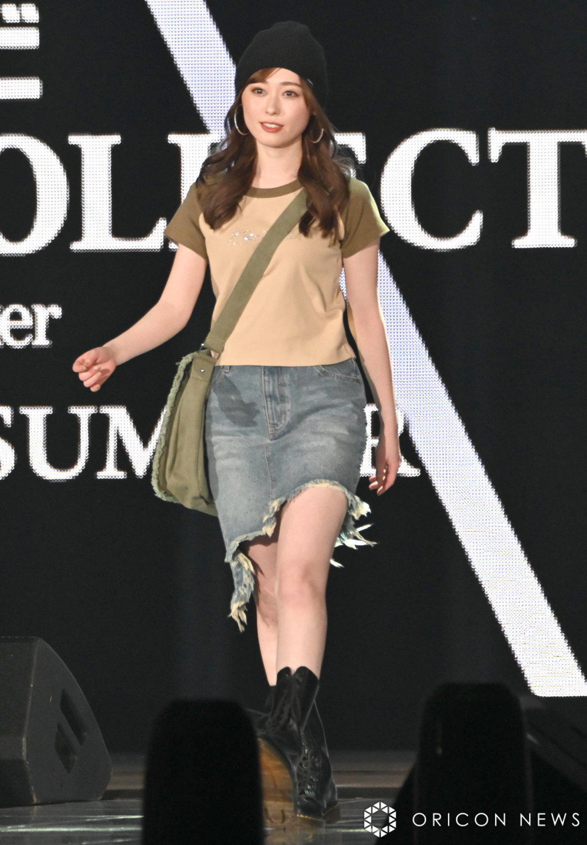 TGC2024S/S】福原遥、サプライズ登場に歓声止まらず 90年代デニム