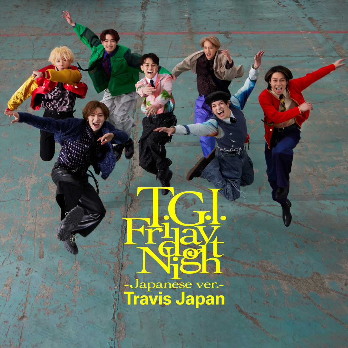 Travis Japan、新曲「T.G.I. Friday Night」ジャケット2