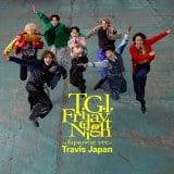 Travis Japan、新曲「T.G.I. Friday Night」ジャケット2バージョン公開 トランポリン撮影も余裕の表情 