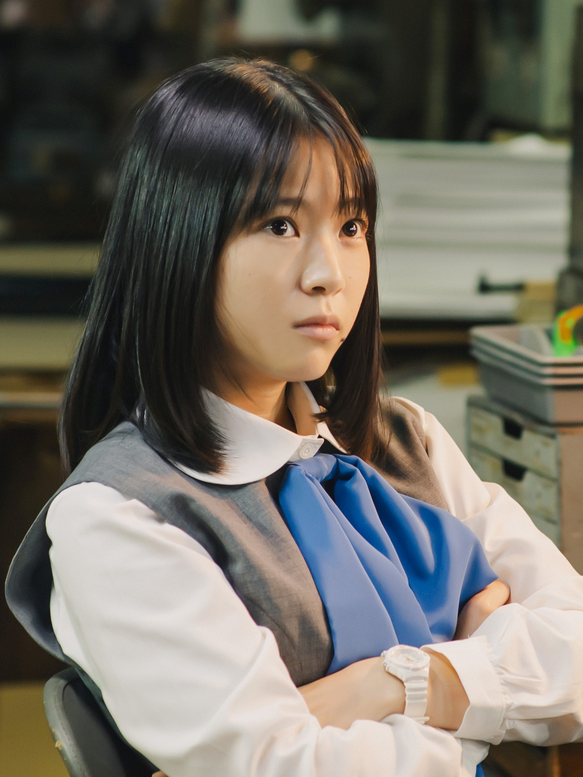 新米記者トロッ子 Tシャツ 藤吉夏鈴 M ホワイト 櫻坂46 櫻坂 櫻坂46藤吉夏鈴がスピーチしたり隠れたり「新米記者トロッ子」新