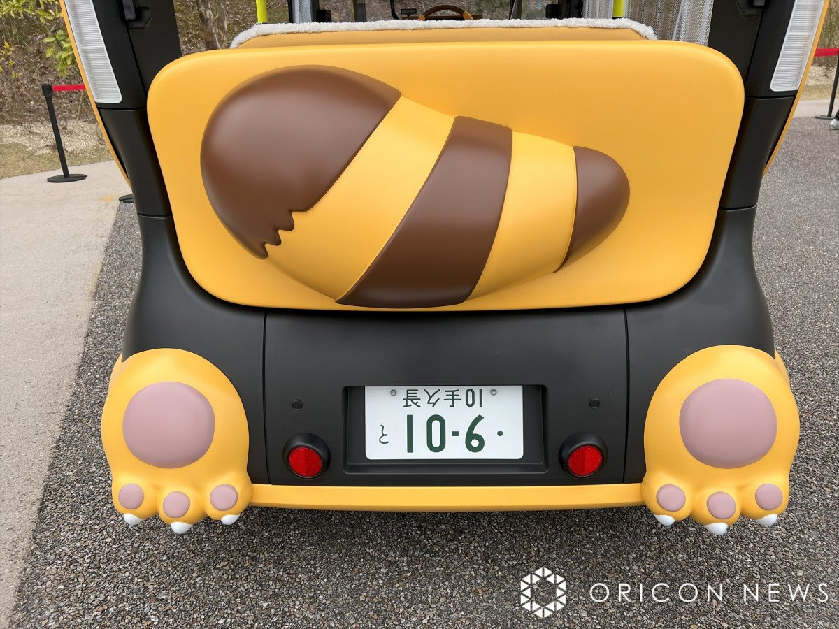 となりのトトロ』に登場するキャラクターをイメージした「APM ネコバス