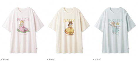 ジェラピケ×マリオ第5弾はピーチ、デイジー、ロゼッタの春