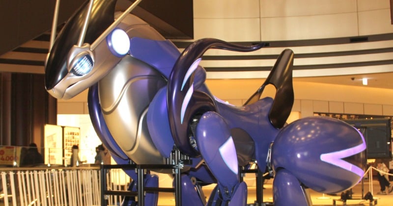 ポケットモンスター　トヨタオートご来場記念 動画】ポケモン「ミライドン」に乗れたよ トヨタ有志ら製作