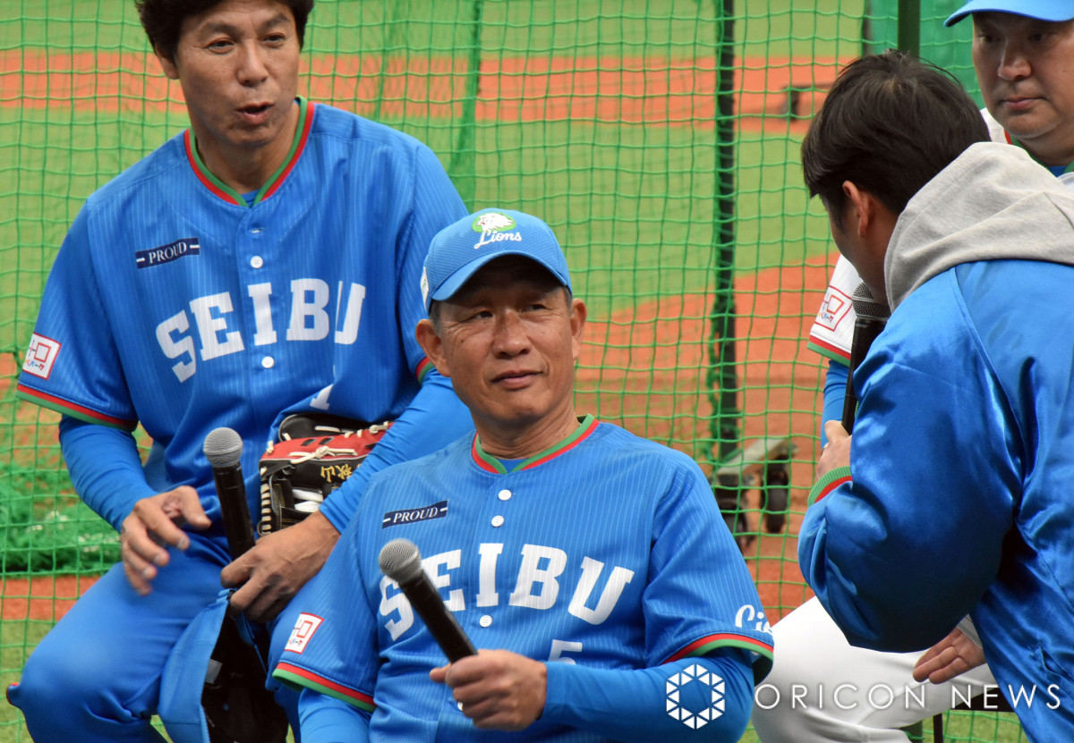 画像・写真 | ライオンズ初のOB戦、MVPは秋山幸二 表彰式でバク宙期待