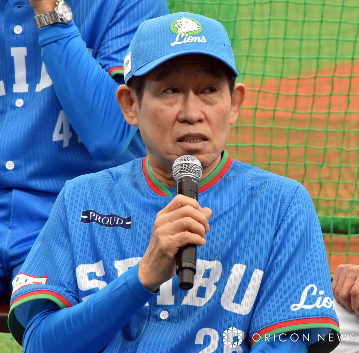 画像・写真 | ライオンズ初のOB戦、MVPは秋山幸二 表彰式でバク