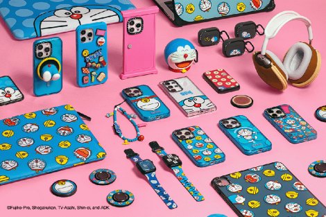 CASETiFY ドラえもん どら焼き ヘッドフォン カバー ケース ドラえもん どら焼き ヘッドフォン カバー ケースティファイ