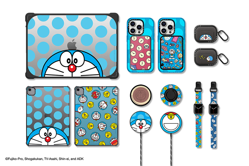CASETiFY ドラえもん どら焼き  ヘッドフォン カバー ケース どら焼きヘッドフォン”や“どこでもドアiPhoneケース”も CASETiFY