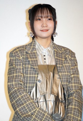 アニメ映画『デッドデッドデーモンズデデデデデストラクション』前章の公開初日記念舞台あいさつに登壇した幾田りら （C）ORICON NewS inc. 