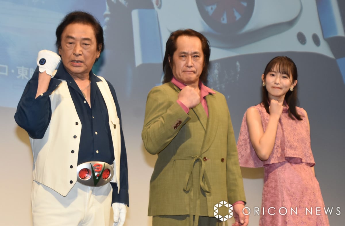 仮面ライダーV3』宮内洋、76歳でヒーローショーに登場し