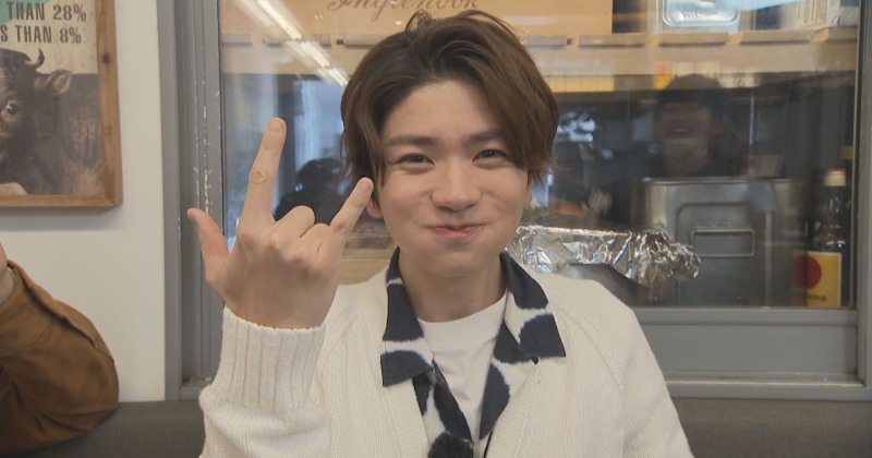 HiHi Jets高橋優斗＆橋本涼、札幌ド派手グルメを堪能 ビジュアル