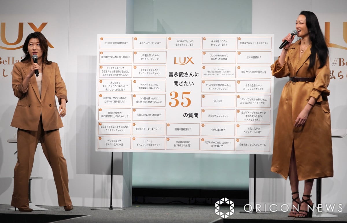 画像・写真 | 冨永愛、ツヤ髪なびかせ颯爽ランウェイ 約20年ぶりLUX