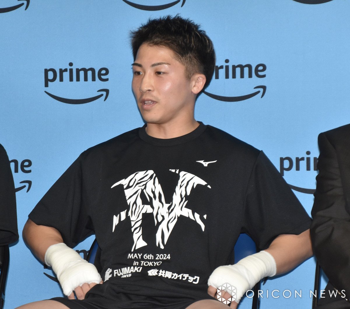 画像・写真 | 井上尚弥、ネリ戦向けたTシャツデザインに本音 ホワイトタイガーイメージもゼブラ柄に勘違いされ苦笑 5枚目 | ORICON NEWS