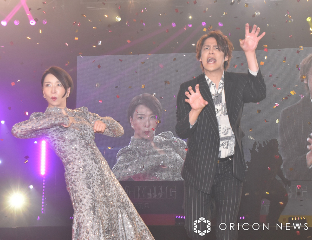 wSW~RO VȂ鍑xGODZILLA ANNIVERSARY NIGHTɏoȂ()^~LA{^ (C)ORICON NewS inc. 
