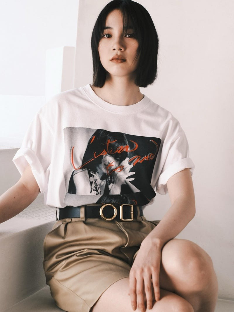 画像・写真 | のん、“中森明菜Tシャツ”を着こなす 「かっこいい