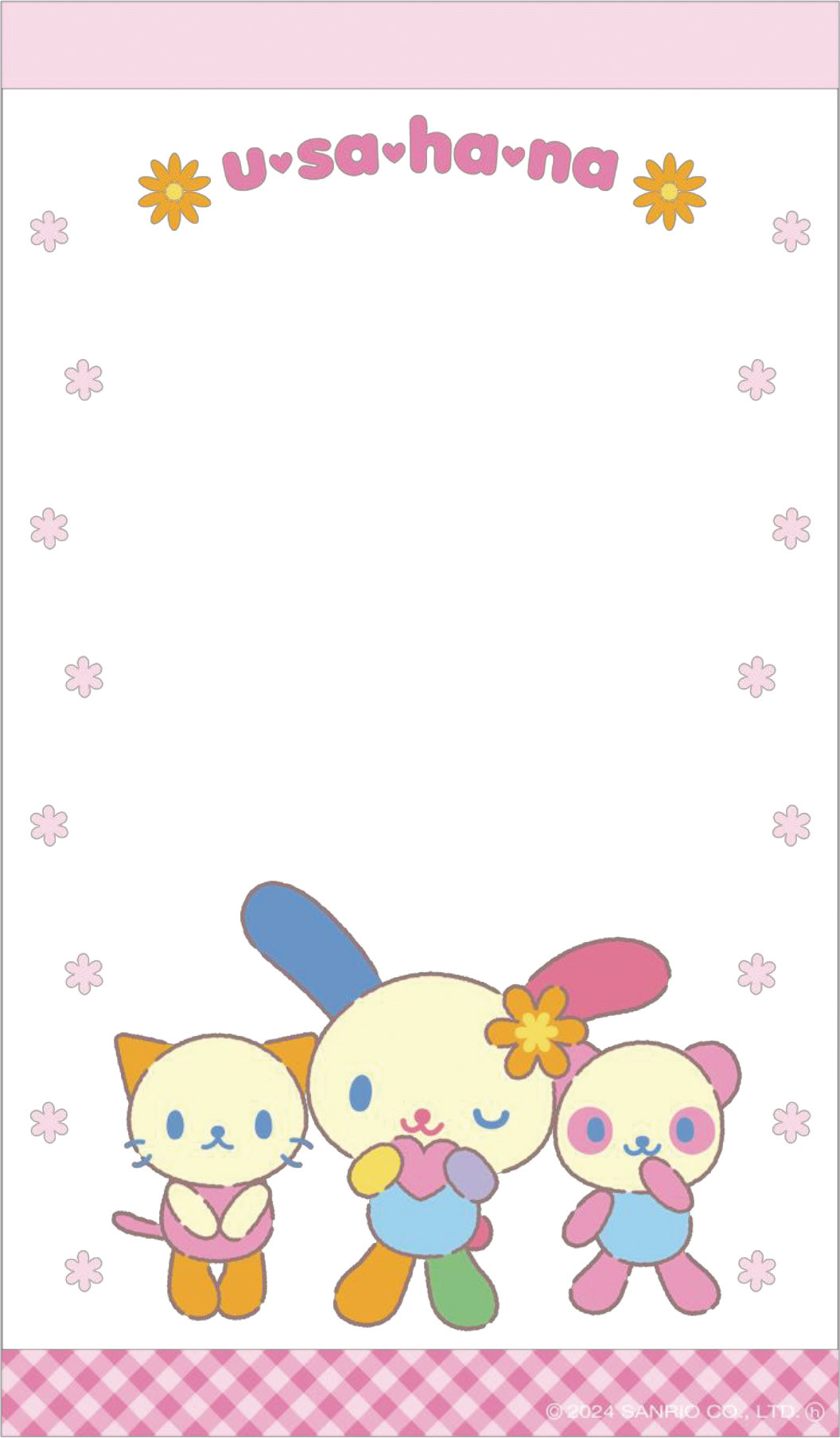 サンリオ チャーミーキティ ぼやかし 夏 ハイビスカス フォト
