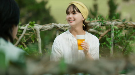 �L�����r�[���̔��A���w�W��O���[�����x���x�̐V�e���rCM�uGREEN JUKEBOX �n�сv��� 