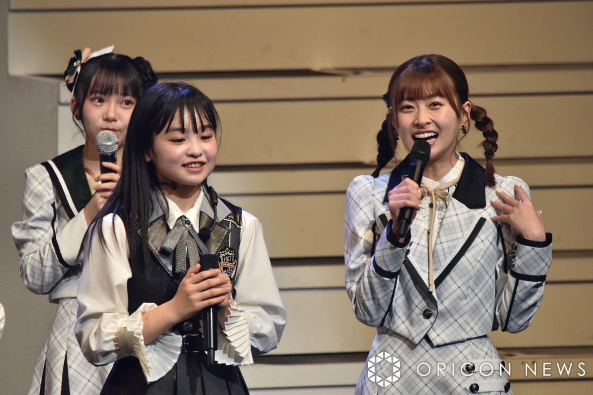 HKT48、7期生16人加入で53人体制に 卒業控える松岡はな大感激