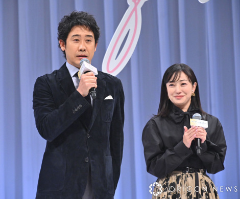 (From left) Hiroshi Oizumi and Miho Kanno appeared at the film's preview screening 