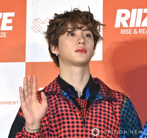 RIIZE日本初の単独公演『2024 RIIZE FAN-CON ‘RIIZING DAY’ in TOKYO』2days2日目公演前に取材会を開いたRIIZEのアントン（C）ORICON NewS inc. 